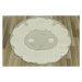 Dětský koberec Shaggy Smile 15545/653, krémový