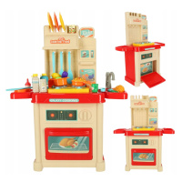 Dětská Plastová Kuchyňka Model Trouba Na Hraní Dřez Příslušenství