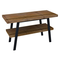 Sapho TWIGA umyvadlový stolek 110x72x50 cm, černá mat/old wood