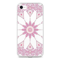 TopQ Kryt iPhone SE 2022 silikon Pink Mandala 73966