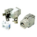 Datacom RJ45 STP CAT5E samořezný SILVER