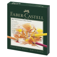 Faber-Castell, 110038, Studio Box, Polychromos, umělecké pastelky nejvyšší kvality, 36 ks