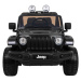 Mamido Elektrické autíčko Jeep Wrangler Rubicon 4x4 černé