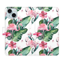 iSaprio Flamingos Pattern pro iPhone 15