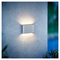 Nordlux LED venkovní světlo Kinver v plochém tvaru, bílá