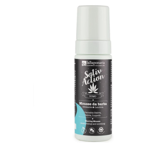 LASAPONARIA Pánská pěna na holení s konopím BIO 150 ml