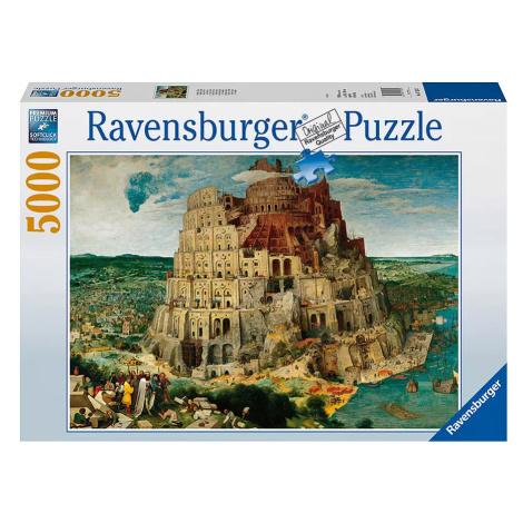 Brueghel starší: Stavba babylonské věže 5000 dílků RAVENSBURGER