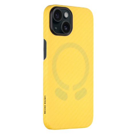 Zadní kryt Tactical MagForce Aramid Industrial Limited Edition pro Apple iPhone 15, žlutá