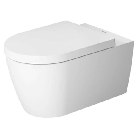 Duravit ME by Starck - Závěsné WC, Rimless, bílá/matná bílá 2529092600