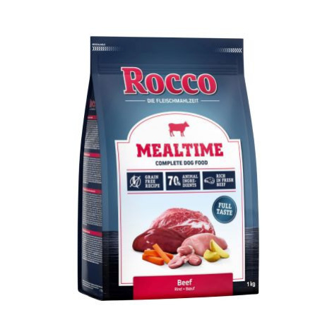 3 x 1 kg Rocco Mealtime - míchané zkušební balení - mix 2: hovězí, bachor, ryby