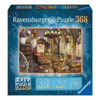 Ravensburger 13302 exit kids puzzle: kouzelnická škola 368 dílků