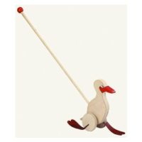 Kachna na tyči: Dřevěná hračka (Defekt)