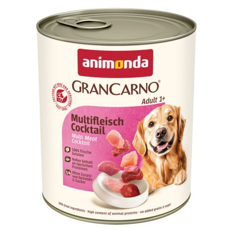 Animonda GranCarno Original Adult 6 x 800 g - masový koktejl