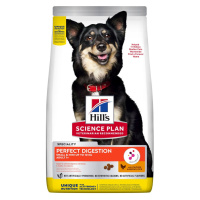 Hill's Science Plan Canine Adult Perfect Digestion Small & Mini - výhodné balení: 2 x 6 kg