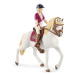 schleich® Horse Club 42540 Blondýna Sofia s pohyblivými klouby na koni