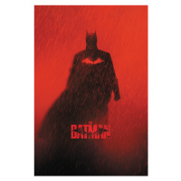 Plakát, Obraz - The Batman 2022 Red, 80 × 120 cm