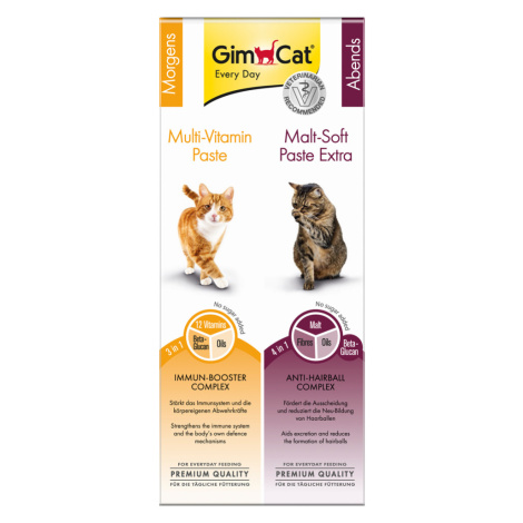 GimCat Kombi balení Multi + Malt - kombinované balení 2 x 50 g