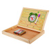 mamido Vzdělávací dřevěná magnetická tabule s příslušenstvím