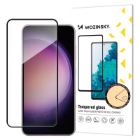 Wozinsky Full Glue tvrzené sklo pro Samsung Galaxy S24 s černým rámečkem