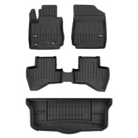 3D Set Koberečky a rohož do kufru Citroen C1 2 hatchback 2014-2022