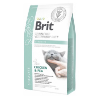 BRIT Veterinary diet grain free struvite granule pro kočky, Hmotnost balení: 2 kg