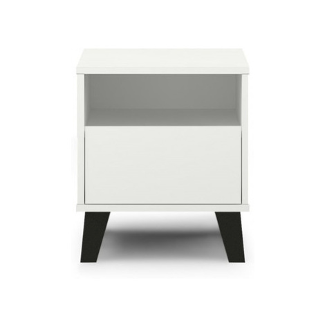 Noční stolek Scandi 1S - bílá
