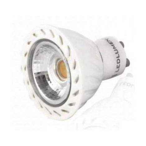 LED žárovka 5W COB GU10 380lm TEPLÁ Ledin