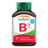 JAMIESON Vitamín B12 metylkobalamín 250mcg tbl.100