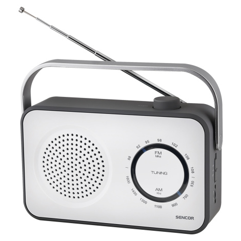 Sencor SRD 2100 W Přenosný rádiový přijímač FM / AM