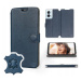 Pouzdro Mobiwear pro Motorola Edge 50 Fusion Blue Le