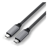 Satechi USB4 C-To-C Braided Cable 40 Gbps 80cm - Grey