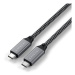 Satechi USB4 C-To-C Braided Cable 40 Gbps 80cm - Grey