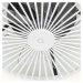 Chytrý stropní ventilátor černý vč. LED s dálkovým ovládáním - Dave