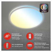 BRILONER LED CCT Smart stropní svítidlo pr. 49 cm 42W 4500lm chrom BRILO 3065-014