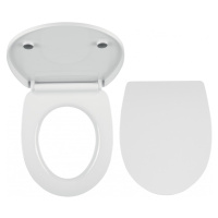 NOVASERVIS WC sedátko, duroplast bílá, panty tvrzený plast WC/SOFTNEW