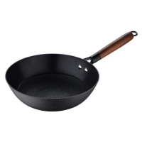 Wok pánev Odin 24 cm, železo, černá