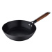 Wok pánev Odin 24 cm, železo, černá