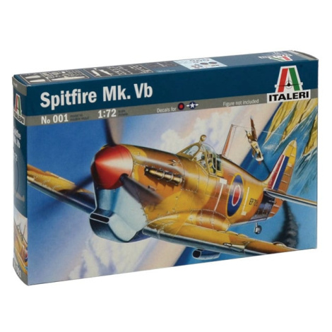 Model Kit letadlo 0001 - SPITFIRE Mk.Vb (1:72) Italeri