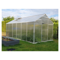 Zahradní skleník Gampre SANUS PRO XL-16, hliník, 6 mm