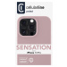 Silikonový kryt Cellularline Sensation pro Apple iPhone 13 Pro, růžová