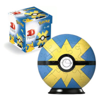 Pokémon 3D Puzzle-Ball - Quick Ball - 55 dílů