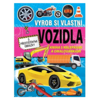 Vyrob si vlastní vozidla - Kniha s nálepkami a omalovánkami