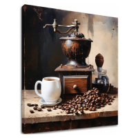 Kávové obrazy pro kuchyňské umělecké potěšení