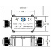 Solight voděodolná propojovací krabička IP68, 4-11mm, max 2,5mm2 WW003