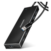 AXAGON HUE-F7A CHARGING Hub, USB-A 5Gbps, 7x USB-A, micro USB power IN, USB-A cable 1 m