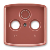 ABB Tango kryt zásuvky televizní vřesová červená 5011A-A00300 R2