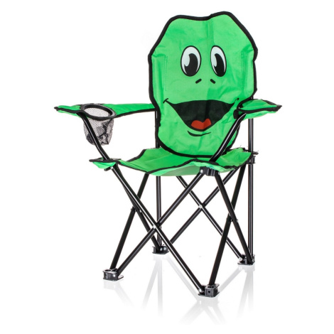 Happy Green Dětské skládací křeslo Žába