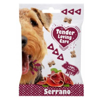 Duvo+ Tender Loving Care Měkká pochoutka pro psy se Serrano šunkou 100g