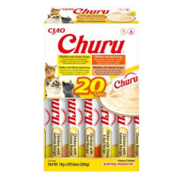 Ciao Churu Cat BOX kuřecí a hovězí výběr 20 × 14 g