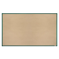 BoardOK Tabule s textilním povrchem 200 × 120 cm, zelený rám